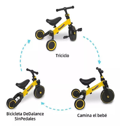 Triciclo De Equilibrio 3 en 1