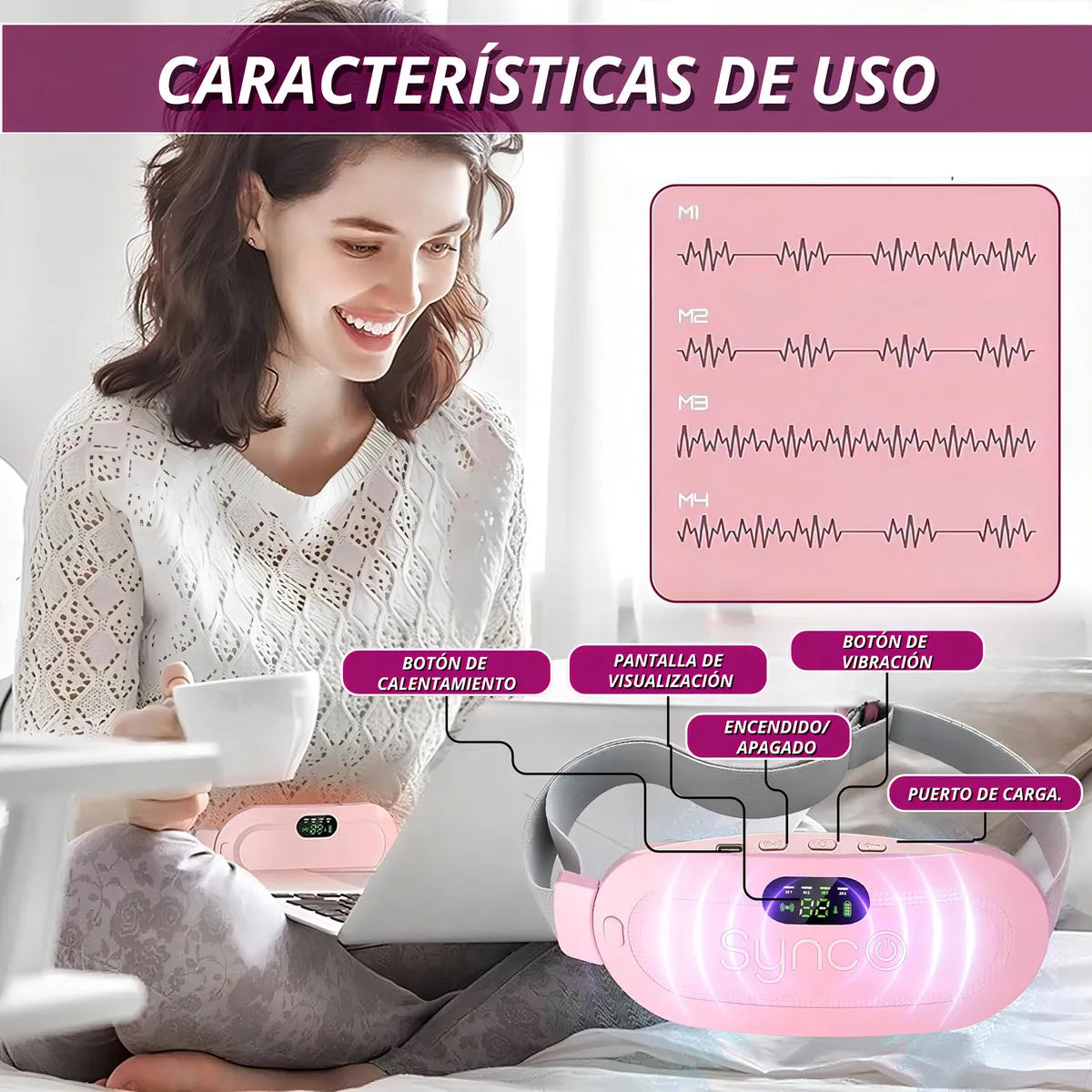 Cinturón térmico para Cólicos